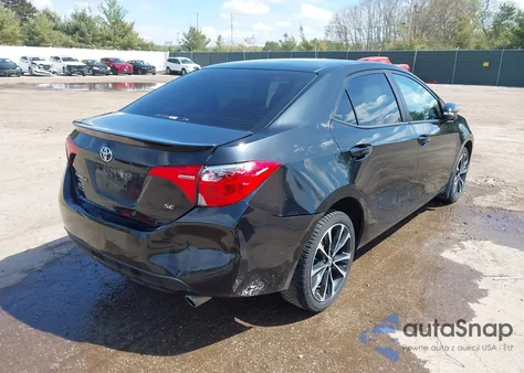 2018 Toyota Corolla Se z USA, uszkodzony, nr VIN 2T1BURHE0JC037543